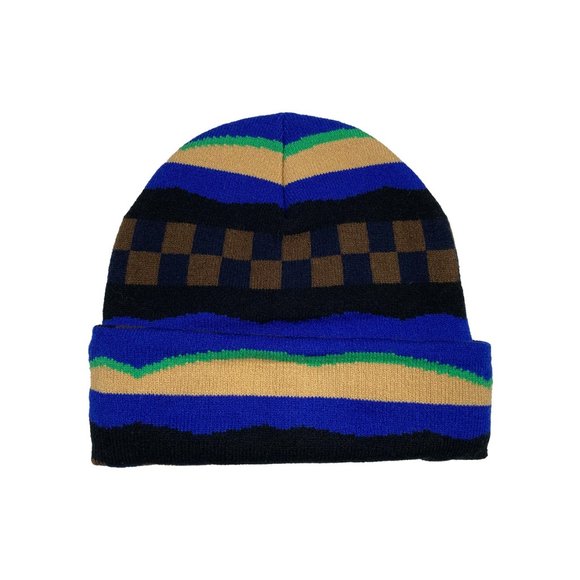 Alltimers Checker board beanie mens one size - Picture 2 of 4